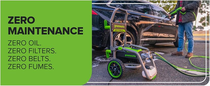 Greenworks Pro GPW2700 Electric Pressure Washer — image 9