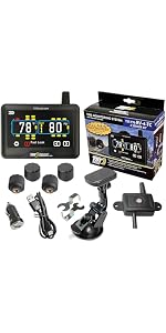 TST (Truck System Technologies) 507 Series TPMS · 4-Sensor Cap Kit with Color Display — image 12