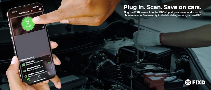 FIXD Bluetooth OBD2 Scanner — image 1