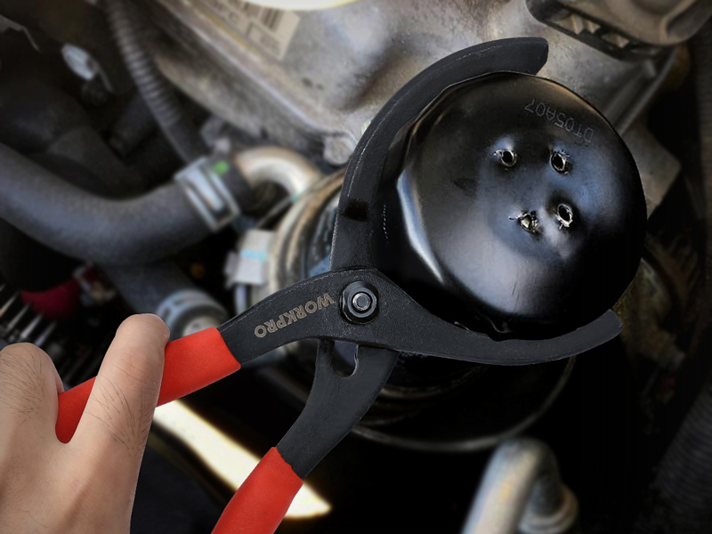 WORKPRO W114083A 12" Adjustable Oil Filter Pliers — image 9