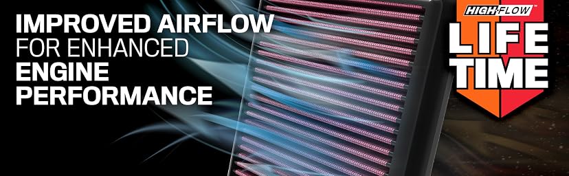 K&N 33-5083 High-Flow Washable Engine Air Filter — image 3