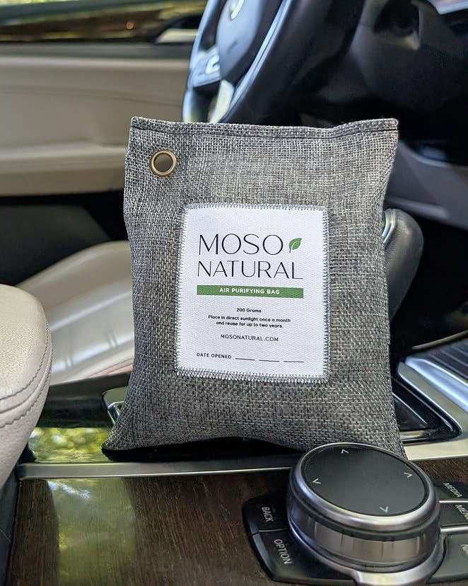 Moso Natural Air Purifying Bag 200g (Bamboo Charcoal Odor Absorber) — image 10