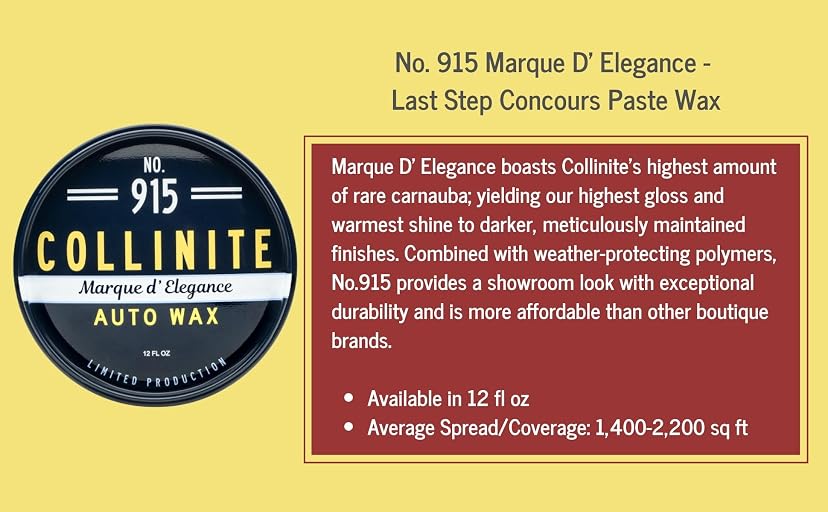 Collinite No. 915 Marque D'Elegance Wax — image 2
