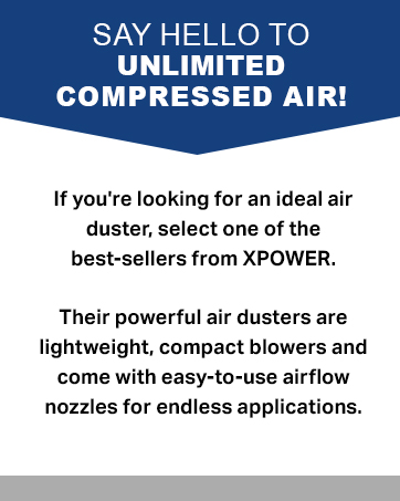 XPOWER A-5 Multi-Use Electric Air Duster — image 2