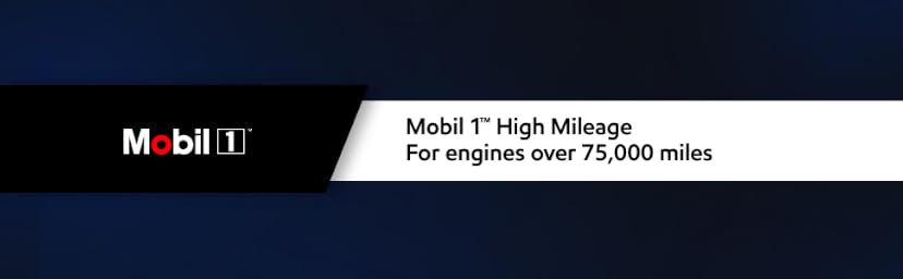 Mobil 1 High Mileage Full Synthetic Motor Oil 5W-30 — image 1
