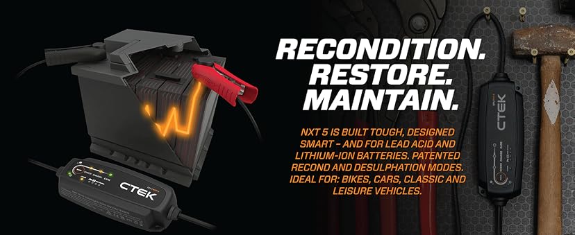 CTEK MXS 5.0 Battery Charger and Maintainer — image 2