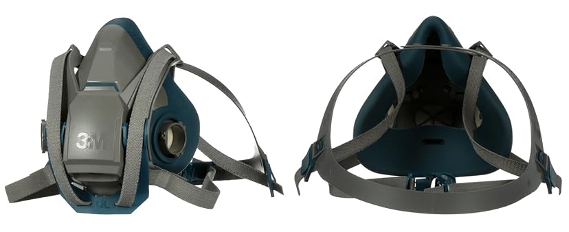 3M 6502QL Rugged Comfort Quick Latch Half Facepiece Reusable Respirator — image 10