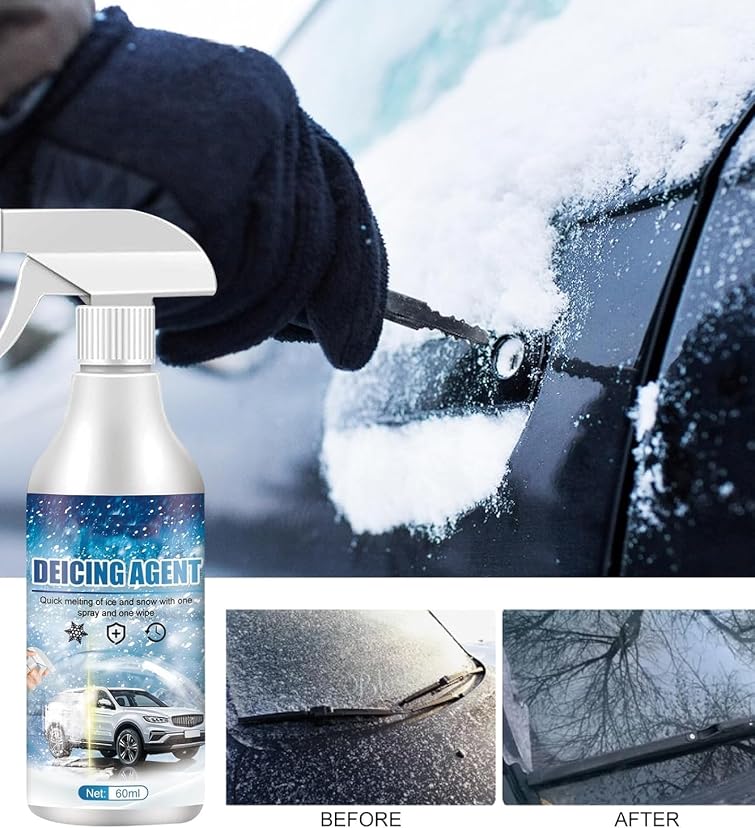 iekufes De-Icer for Car Windshield Defroster, 60ml (2-pack) — image 6