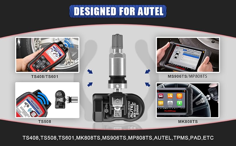 Autel MX-Sensor 315MHz + 433MHz Dual Frequency TPMS Sensor (4-Pack) — image 11