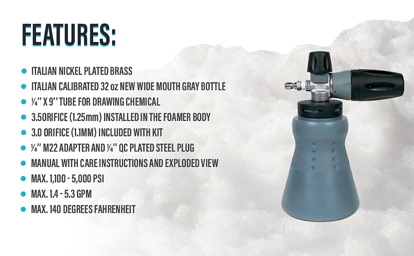 MTM Hydro PF22.2 Foam Cannon — image 4