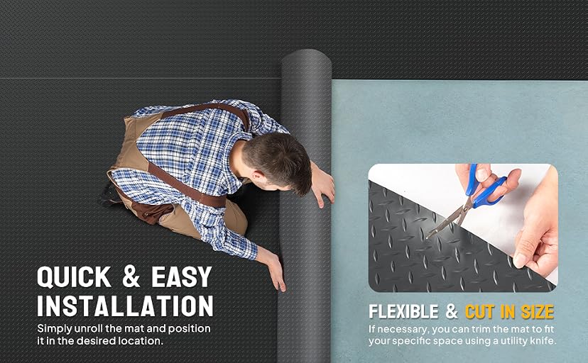 TUFFIOM 7.5 x 17 FT Garage Floor Mat — image 10