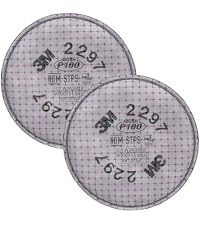 3M 2097 P100 Particulate Filter with Nuisance Level Organic Vapor Relief (1 Pair) — image 10