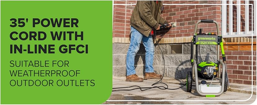 Greenworks Pro GPW2700 Electric Pressure Washer — image 11