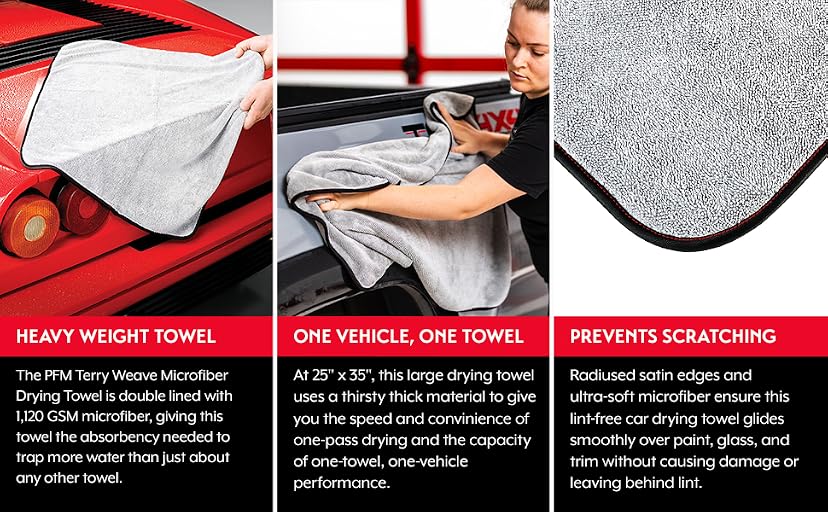 Griot's Garage PFM Terry Weave Microfiber Drying Towel — image 4