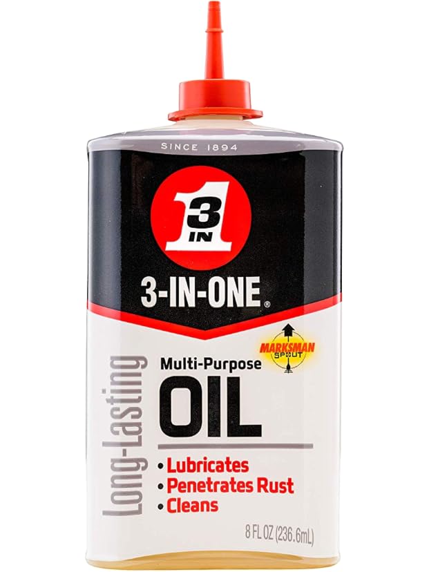 3-IN-ONE Multi-Purpose Oil (8 oz drip bottle with Marksman Twist Spout) — image 2