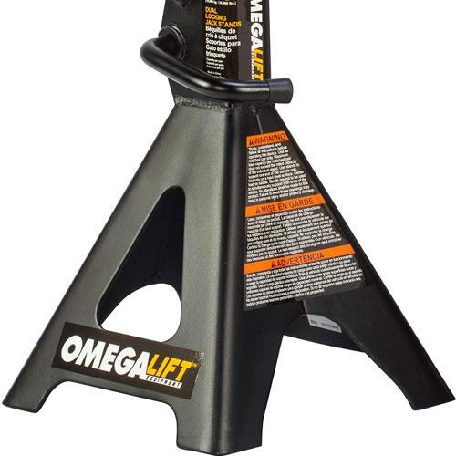 Omega Lift Equipment JZ060 6 Ton Dual Locking Jack Stands — image 5