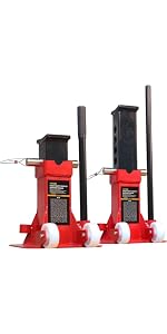 Torin (BIG RED) BIG RED T43002A 3-Ton Double Locking Jack Stands — image 12