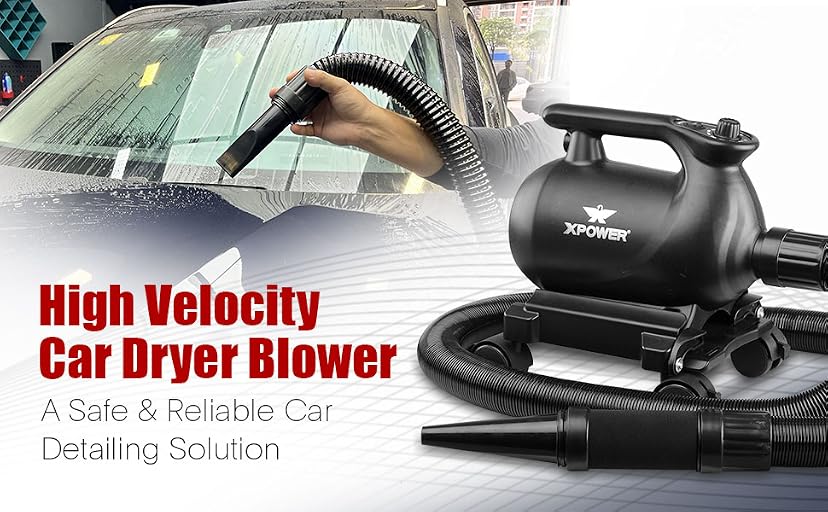 XPOWER A-12 Professional Car Dryer Blower — image 1