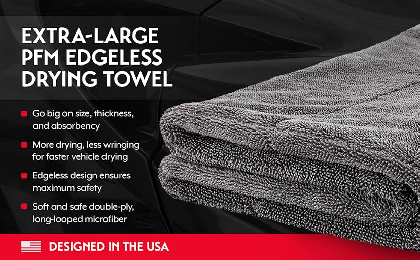Griot's Garage Extra-Large PFM Edgeless Microfiber Drying Towel — image 2