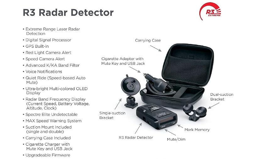 Uniden R3 Extreme Long Range Laser/Radar Detector — image 4