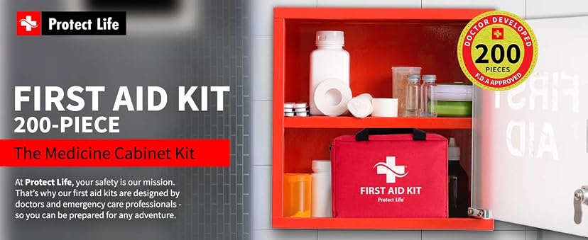 Protect Life Survival First Aid Kit, 200 Piece — image 1