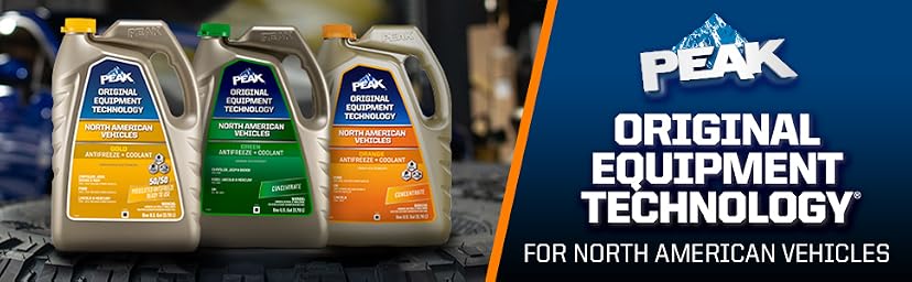 PEAK OET Extended Life Orange 50/50 Prediluted Antifreeze/Coolant — image 1
