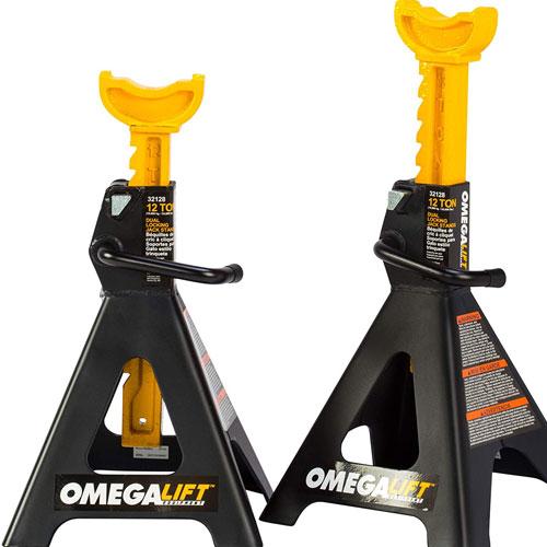 Omega Lift Equipment JZ060 6 Ton Dual Locking Jack Stands — image 4