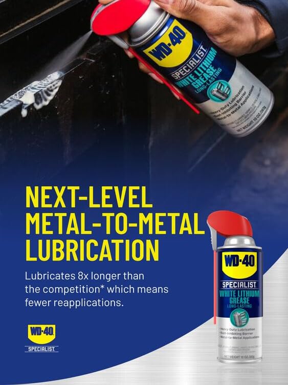 WD-40 Specialist White Lithium Grease Spray, 10 OZ — image 2