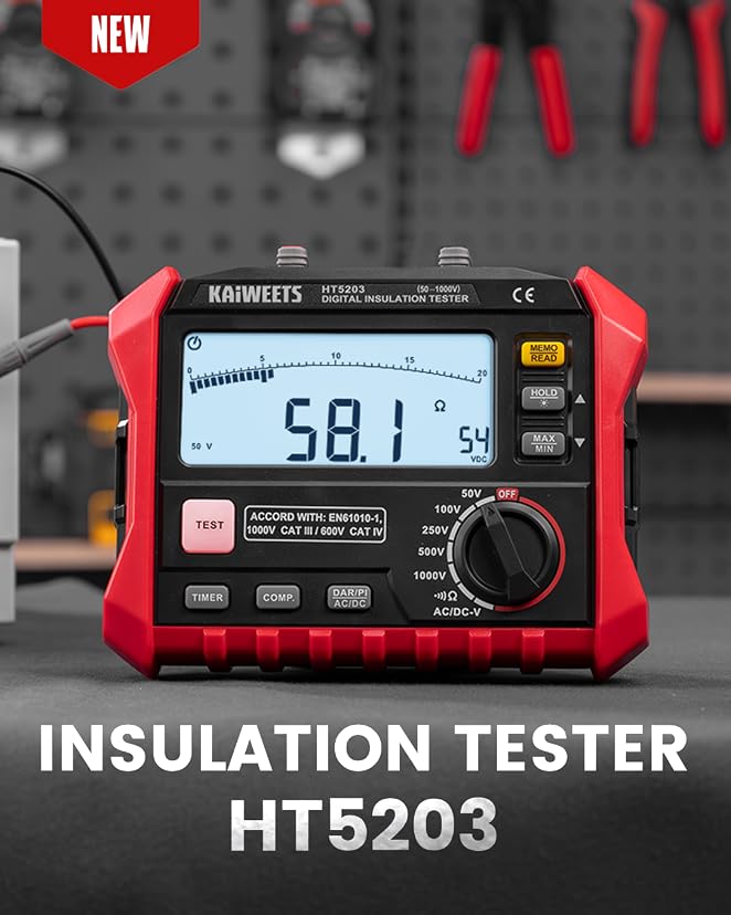 KAIWEETS HT118A Digital Multimeter TRMS 6000 Counts — image 9