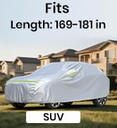 Favoto Sedan Car Cover, 6-Layer (Sedan 185-193 in) — image 6