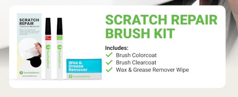 TouchUpDirect Auto Scratch Repair Brush Kit · Toyota 218 Midnight Black — image 2
