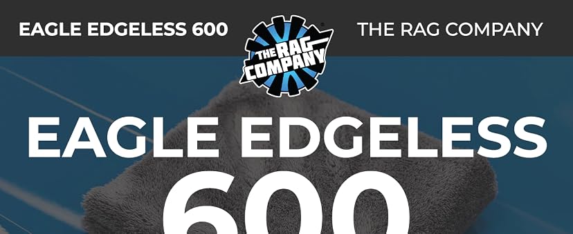 The Rag Company Eagle Edgeless 600 GSM Microfiber Towel — image 1