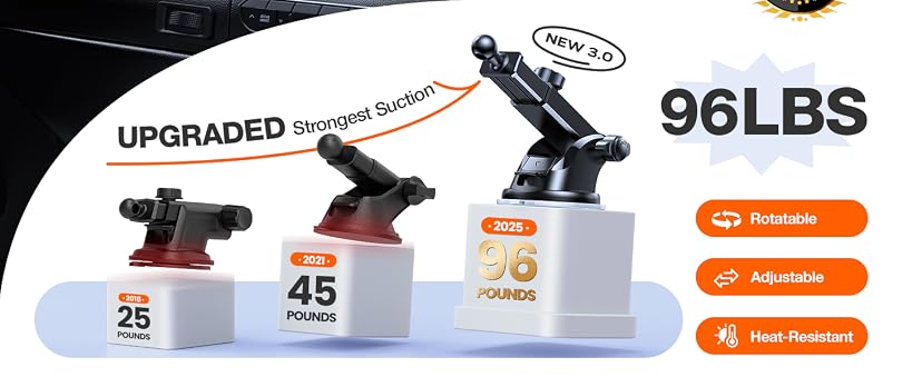 TORRAS Ultra-Durable Car Phone Holder Mount — image 7