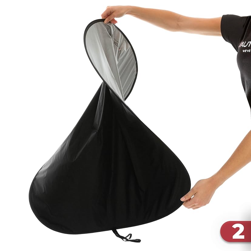 Autoamerics 2-Piece Windshield Sun Shade — image 5