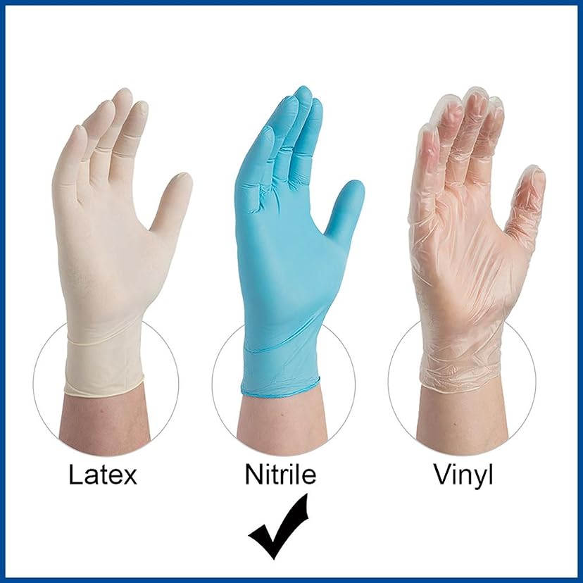 AMMEX Gloveworks HD Industrial Black Nitrile Gloves — image 12