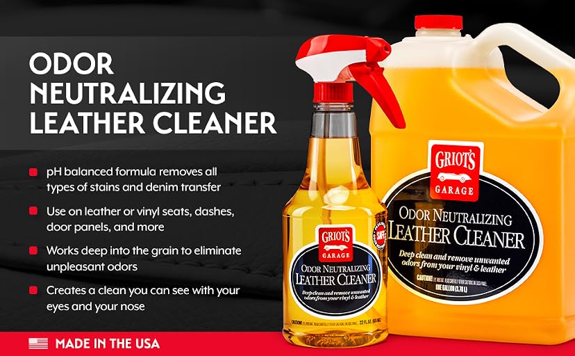 Griot's Garage Odor Neutralizing Leather Cleaner — image 2