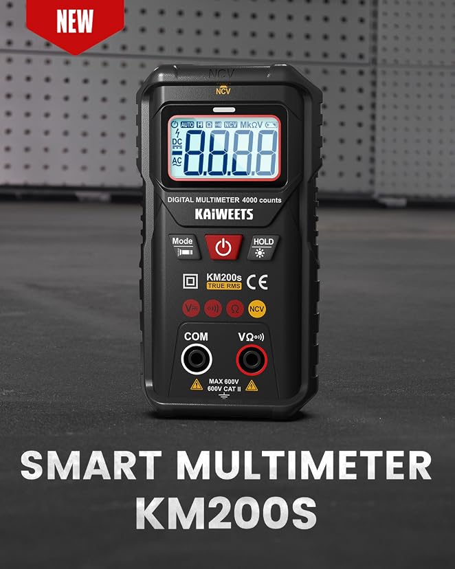 KAIWEETS HT118A Digital Multimeter TRMS 6000 Counts — image 8