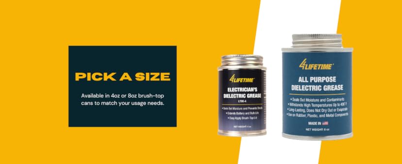 4LifetimeLines Electrician's Dielectric Grease (4oz Brush Top) — image 4