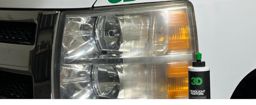 3D Car Care GLW Series Headlight Restore, 2-Step Kit — image 2