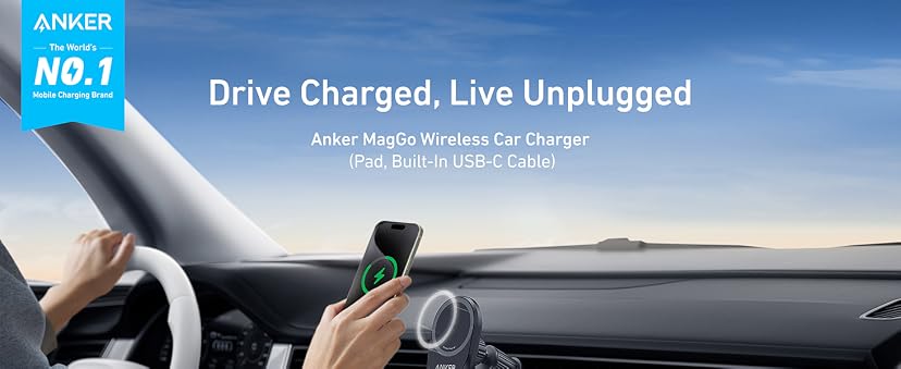 Anker Prime MagSafe Car Mount Charger — image 1