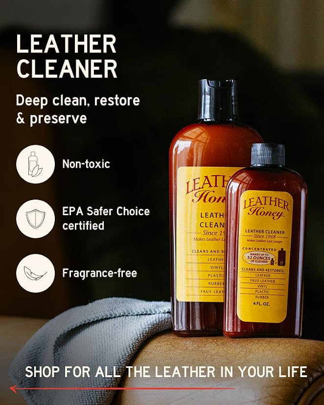 Leather Honey Leather Cleaner Spray with Protectant — image 9