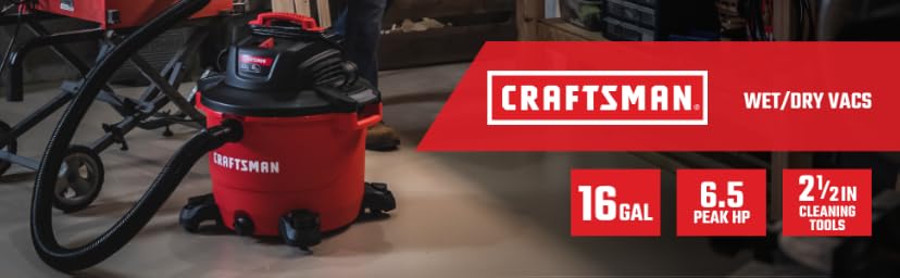 CRAFTSMAN CMXEVBE17595 16 Gallon Wet/Dry Vac — image 1