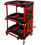 DWSFADA 3-Tier Car Detailing Cart with Wheels — image 2