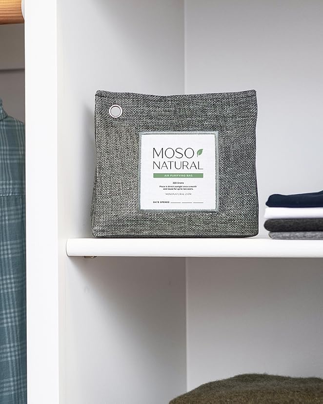 Moso Natural Air Purifying Bag 200g (Bamboo Charcoal Odor Absorber) — image 12