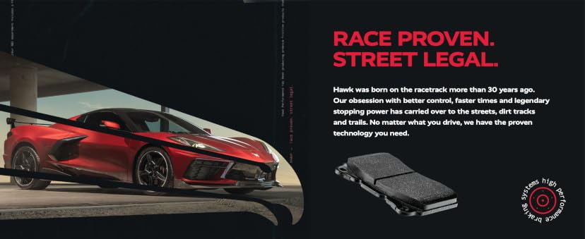 Hawk Performance HPS HB549F.702 Front Brake Pads — image 7