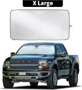 EcoNour Car Windshield Sunshade, Medium (64x32 Inches) — image 8