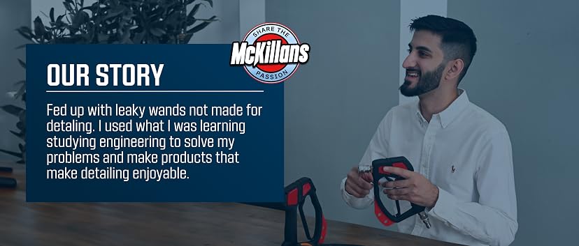 McKillans Foam Cannon for Pressure Washer (Wide Mouth, 1/4" Quick Connector) — image 1