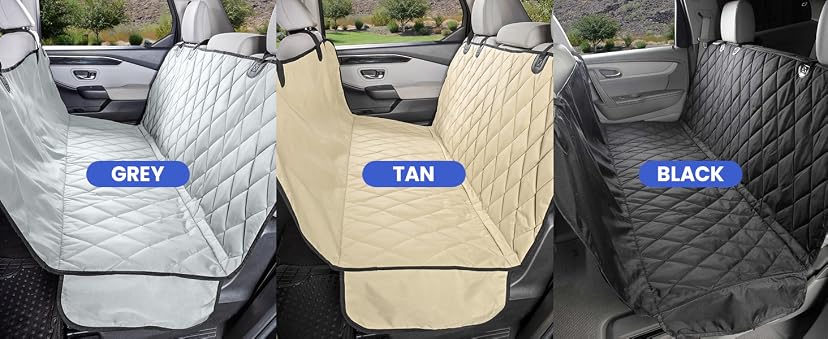 4Knines Dog Backseat Cover with Hammock — image 4