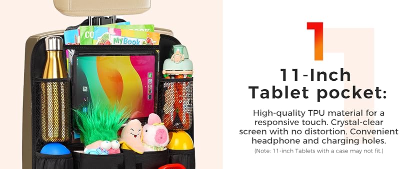SURDOCA Upgraded Car Back Seat Organizer — image 3
